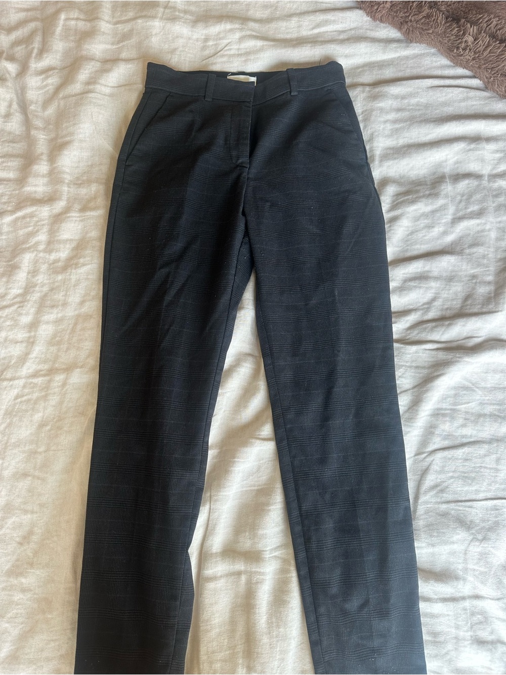 H&M Black Slim Trousers